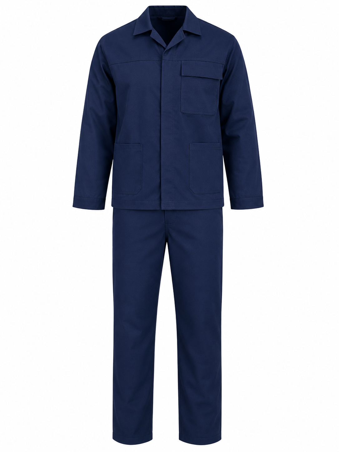 100% Cotton Conti Suit Navy