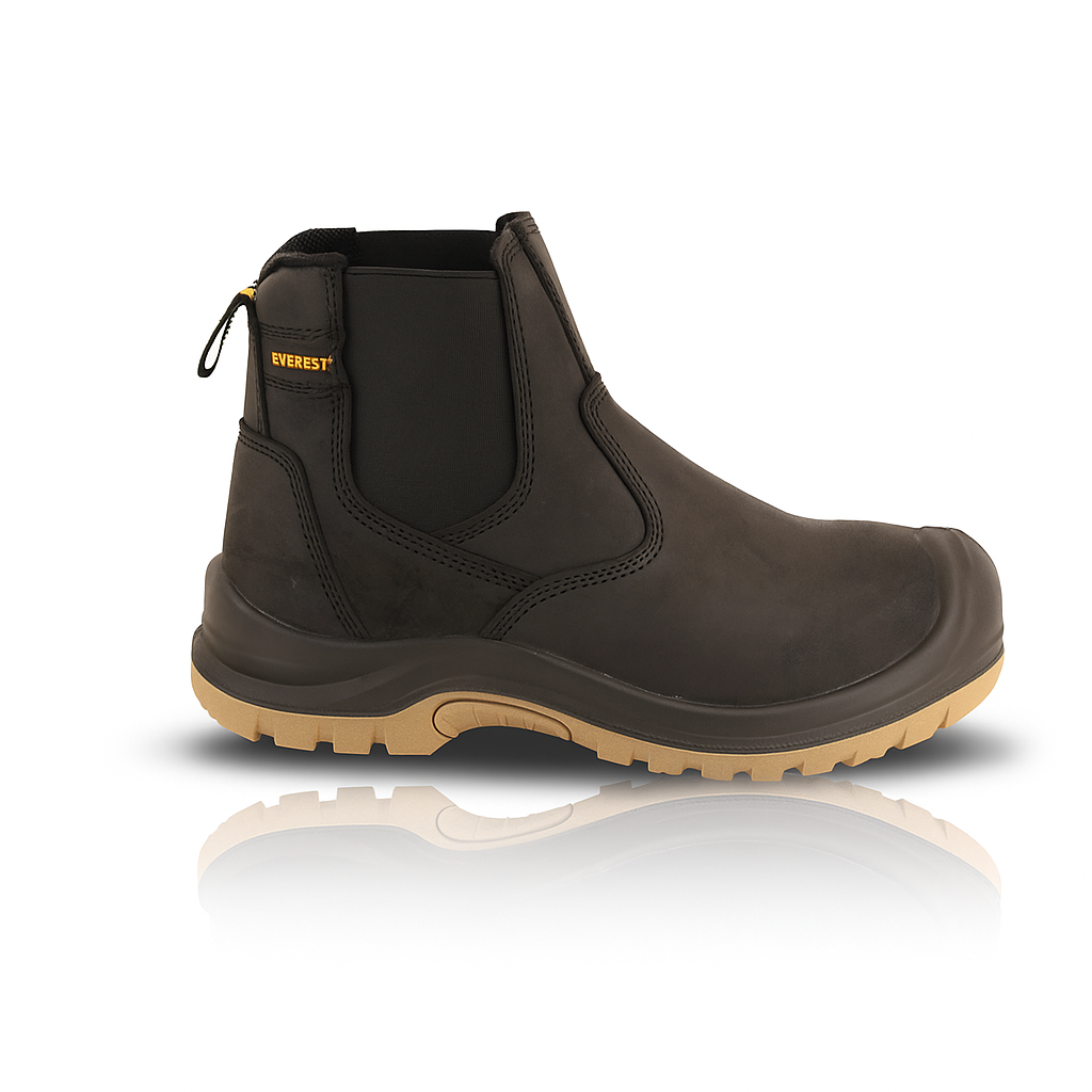 YA−MAN STA-212P GOLD EVEREST Craftsman Black Safety Boot – Youngs Industrial