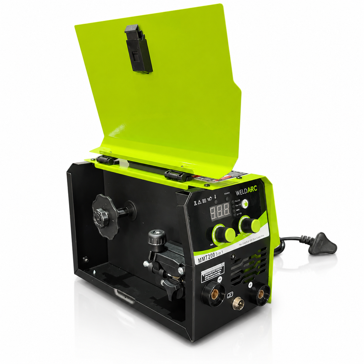 WeldArc 200A Gasless MIG / MMA / Lift TIG 3-in-1 Welder Combo