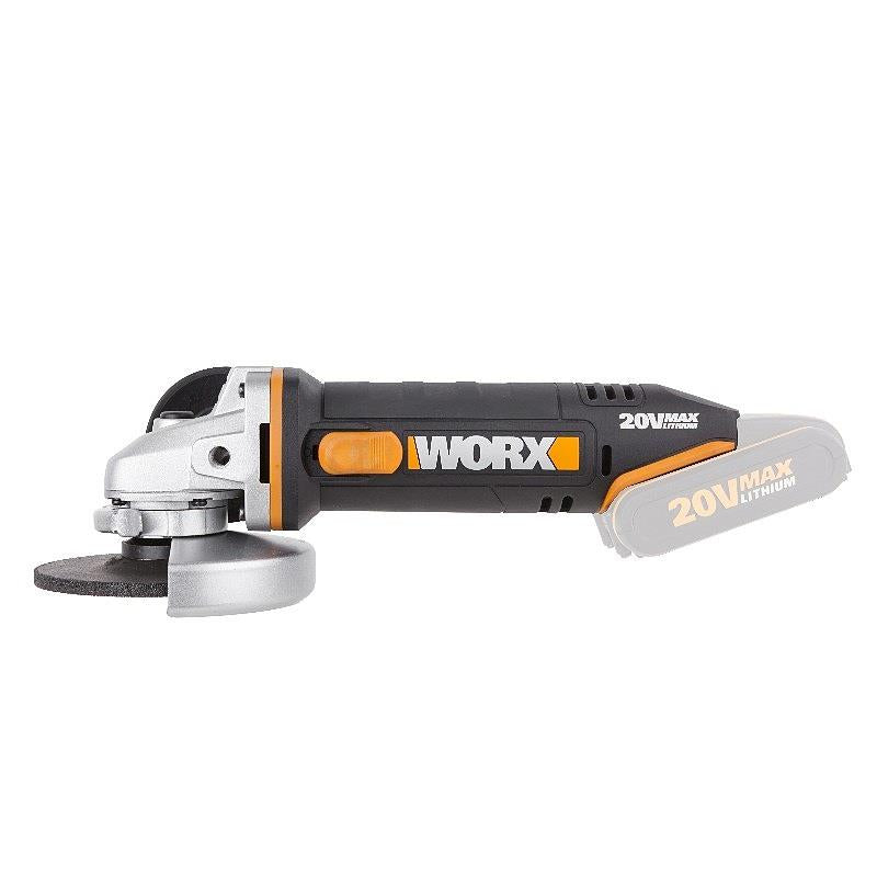 WORX Angle Grinder 115mm 20V Brushed TOOL ONLY – image 9