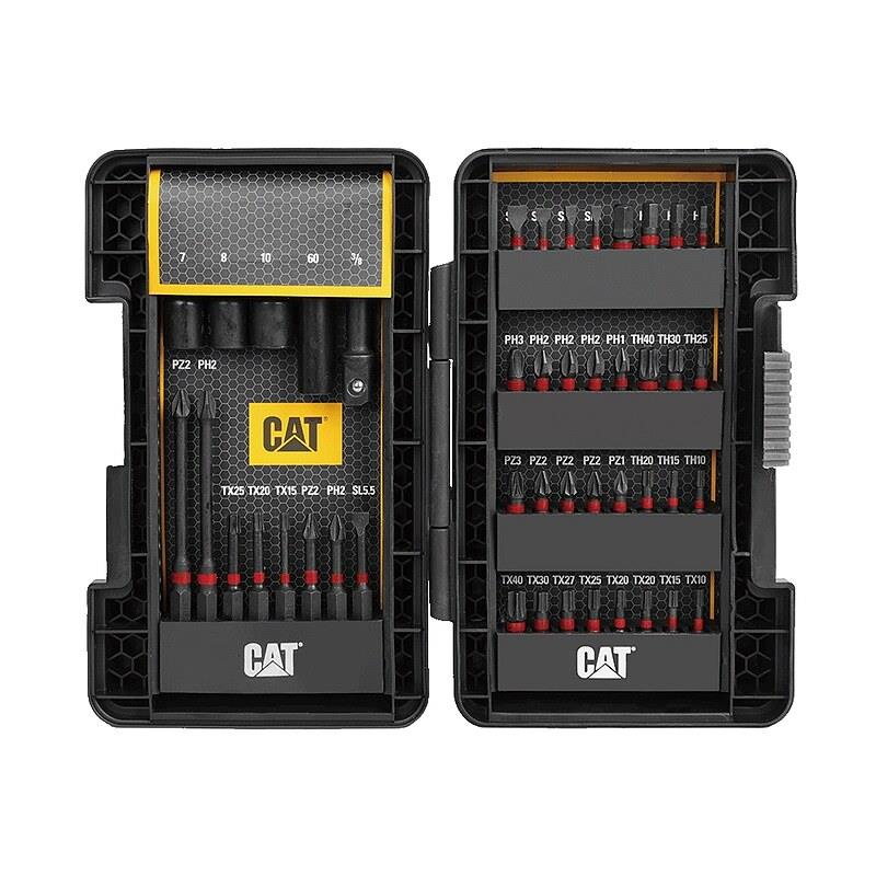 CAT 45pcsc SCREWDRIVER BIT Set MEDIUM CASE