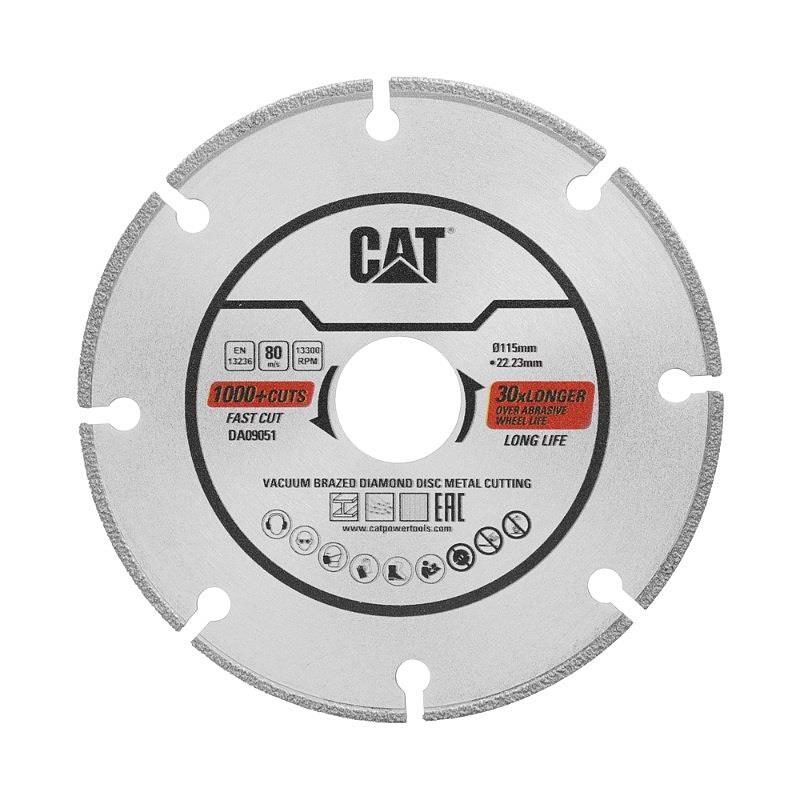 CAT Vacuum Brazed Diamond Metal 115Mm