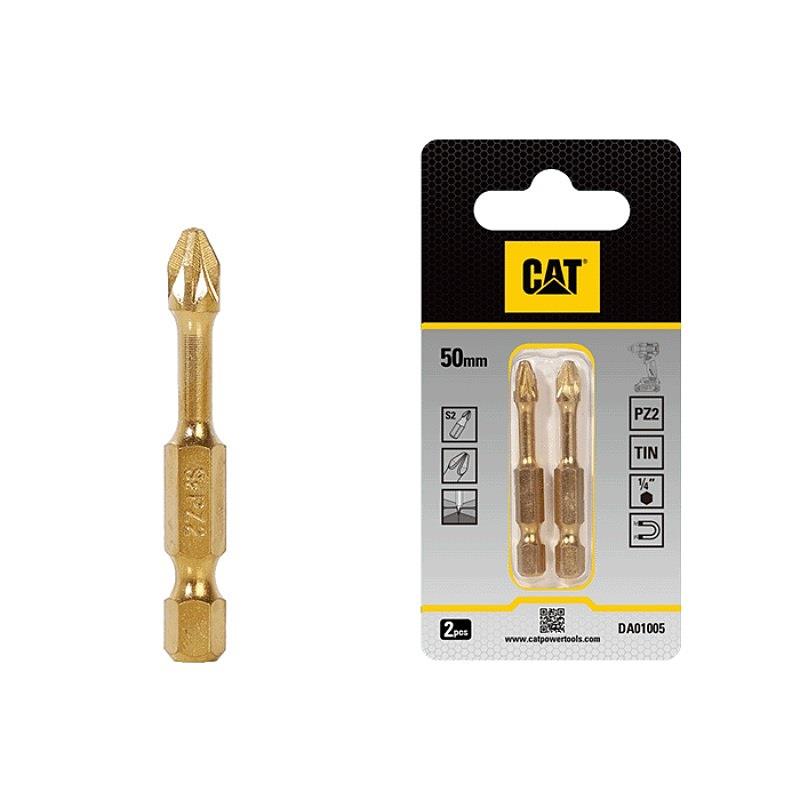 CAT Torsion Impact Screwdriver Bits PZ2Pack2 50mm