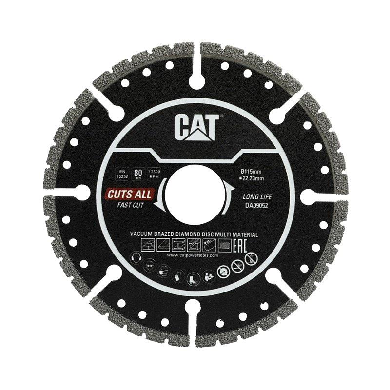 CAT Vacuum Brazed Diamond Multi Purpose 115Mm
