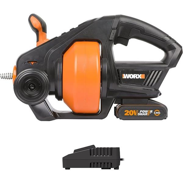 WORX CORDLESS DRAIN AUGER NITRO 20V POWER SHARE 7.6m - main image