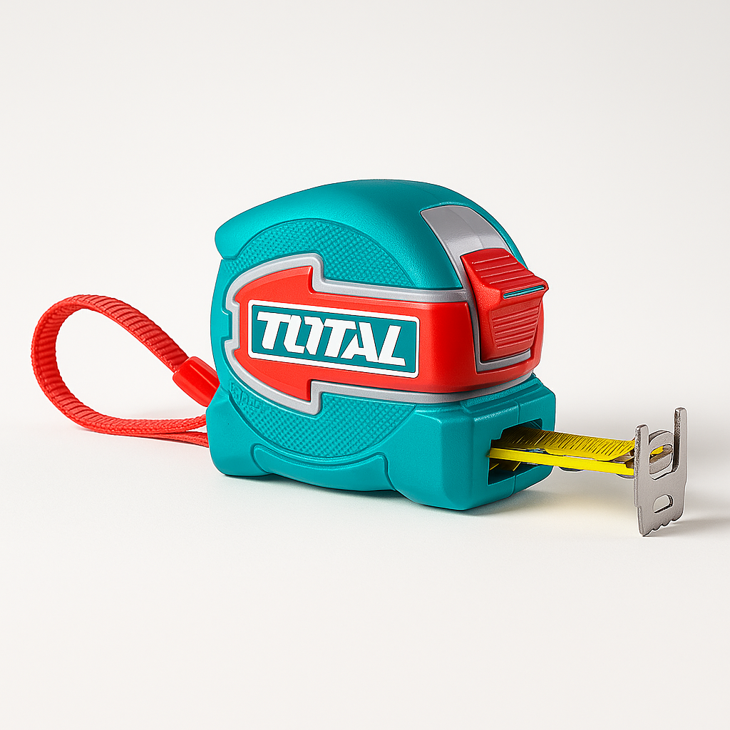 TOTAL Heavy-Duty Measuring Tape 8m x 32mm