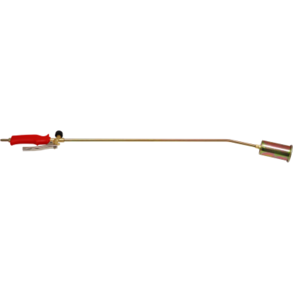 LPG brass valve gas heat torch 960mm with 50mm burner nozzle