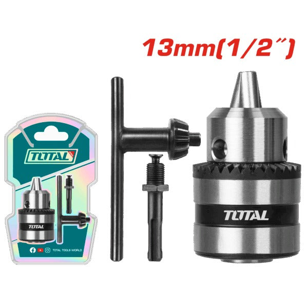 Total Chuck + Key + SDS Adap 13mm