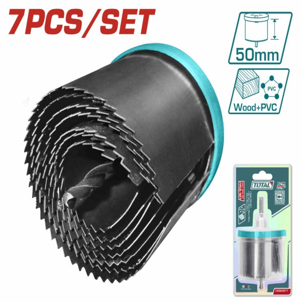 Total Holesaws 26/63 7Pc Diy