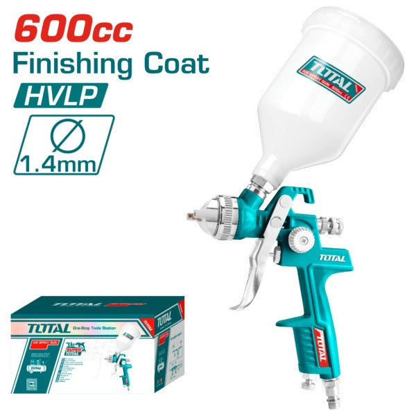 Total Air Spray Gun 1.4mm 600cc
