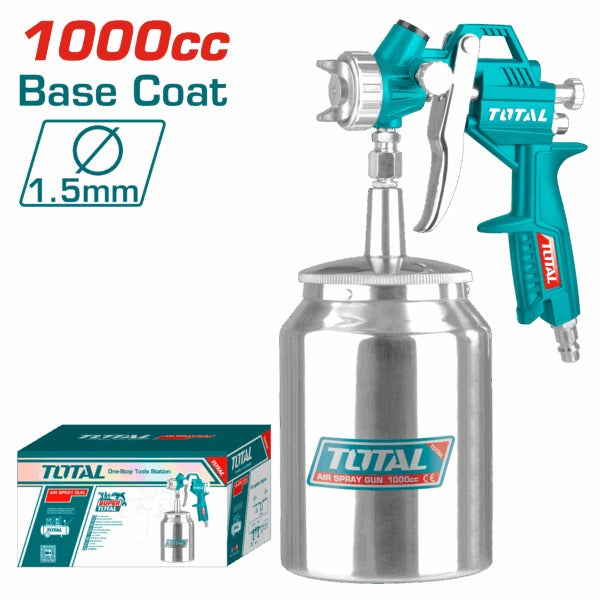 Total Air Spray Gun Pot Type 1.5mm