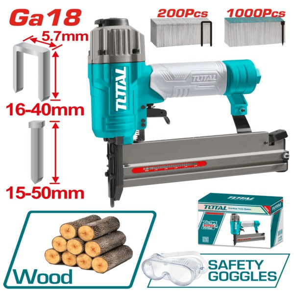Total Air Brad Nailer15-50/Stapler16-40 5.7mm COMBO