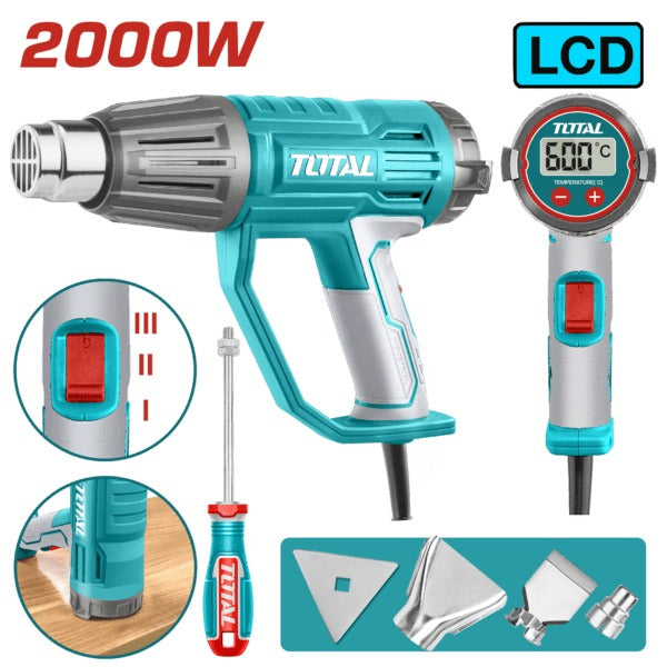 Total 220V Heat Gun 50/600/600/ Deg 2000W