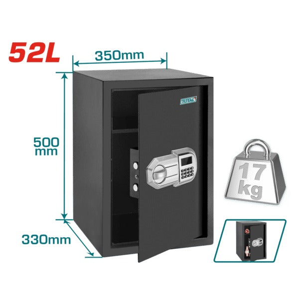 Total Safe Electronic 52L (50x35x33cm)
