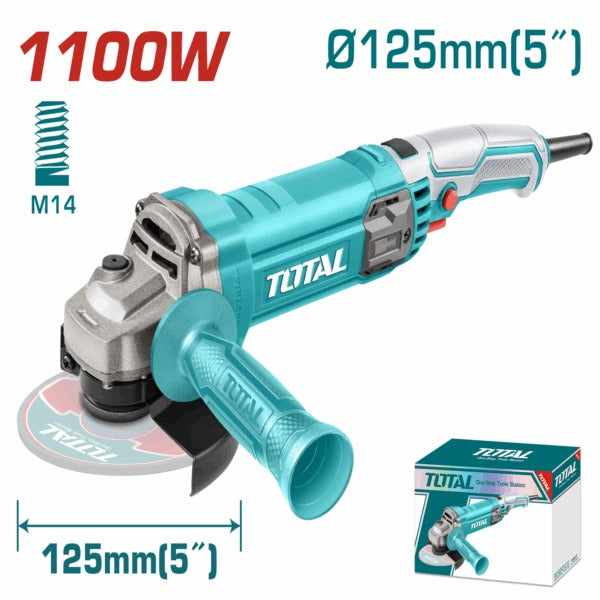Total 220V Angle Grinder 115/125mm X 1100W