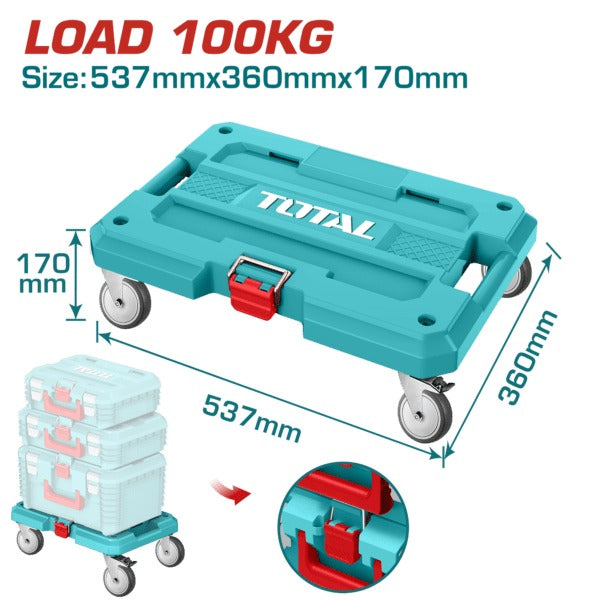 TOTAL Tool Case Rolling Board (537mmx360mmx170mm)