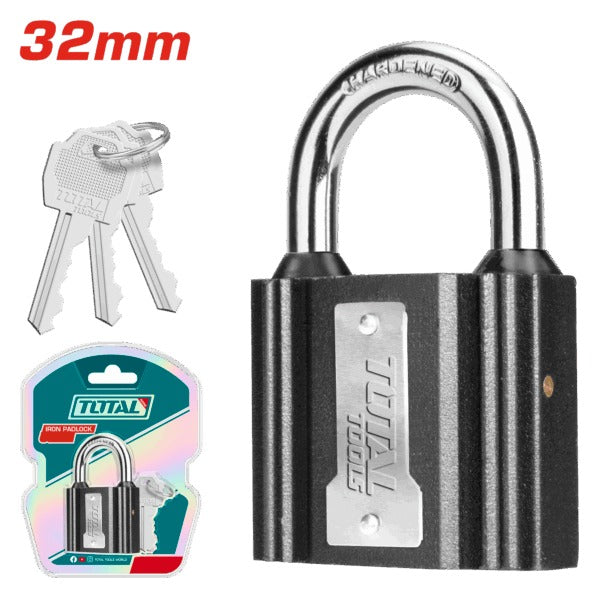 Total Padlock Iron 32mm