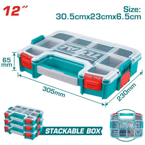 Total Toolbox Organiser 30cm Plastic