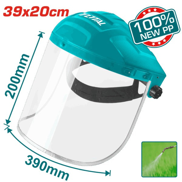 Total Safety Face Shield Clear