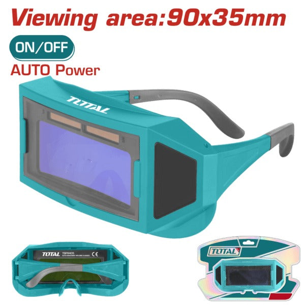 Total Safety Welding Glasses Auto Darkening