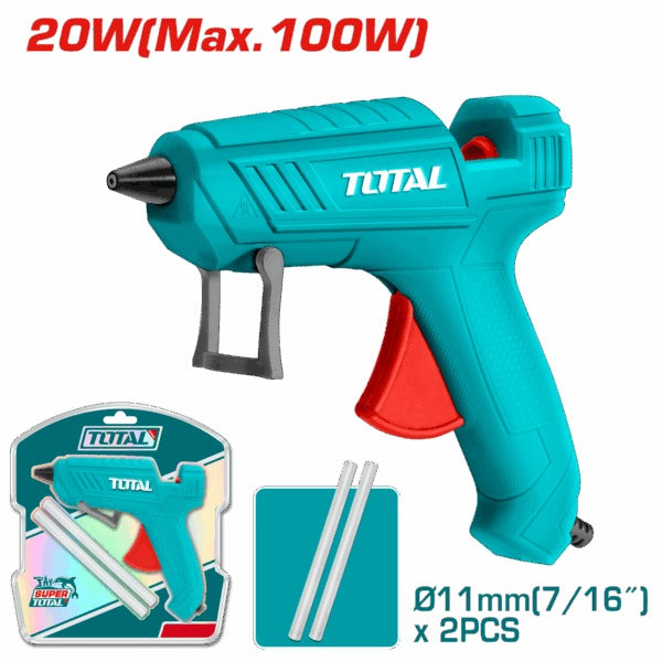 Total 220V Glue Gun 100W 12.5mm