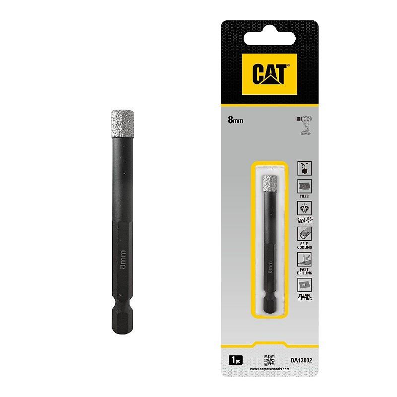 CAT Vacuum Brazed Hole Saw 8mm Pack1