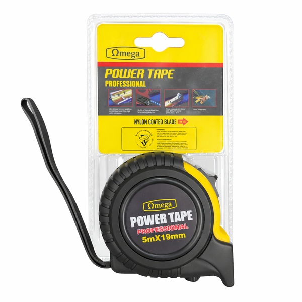 Omega Power Tape Professional – 5 m × 19 mm