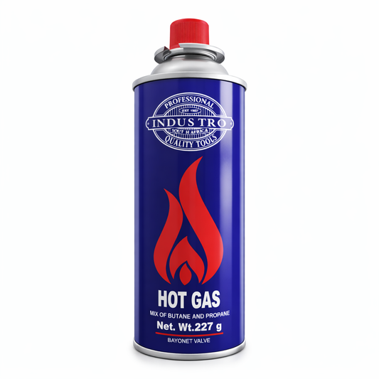 Bayonet Valve Hotgas Canister – 227 g (Butane / Propane Mix)