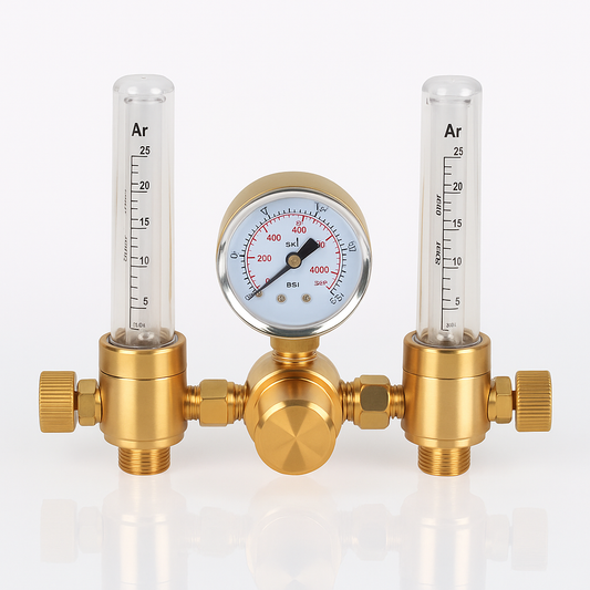 JAVWELD Professional Twin Argon/Co2 Flowmeter