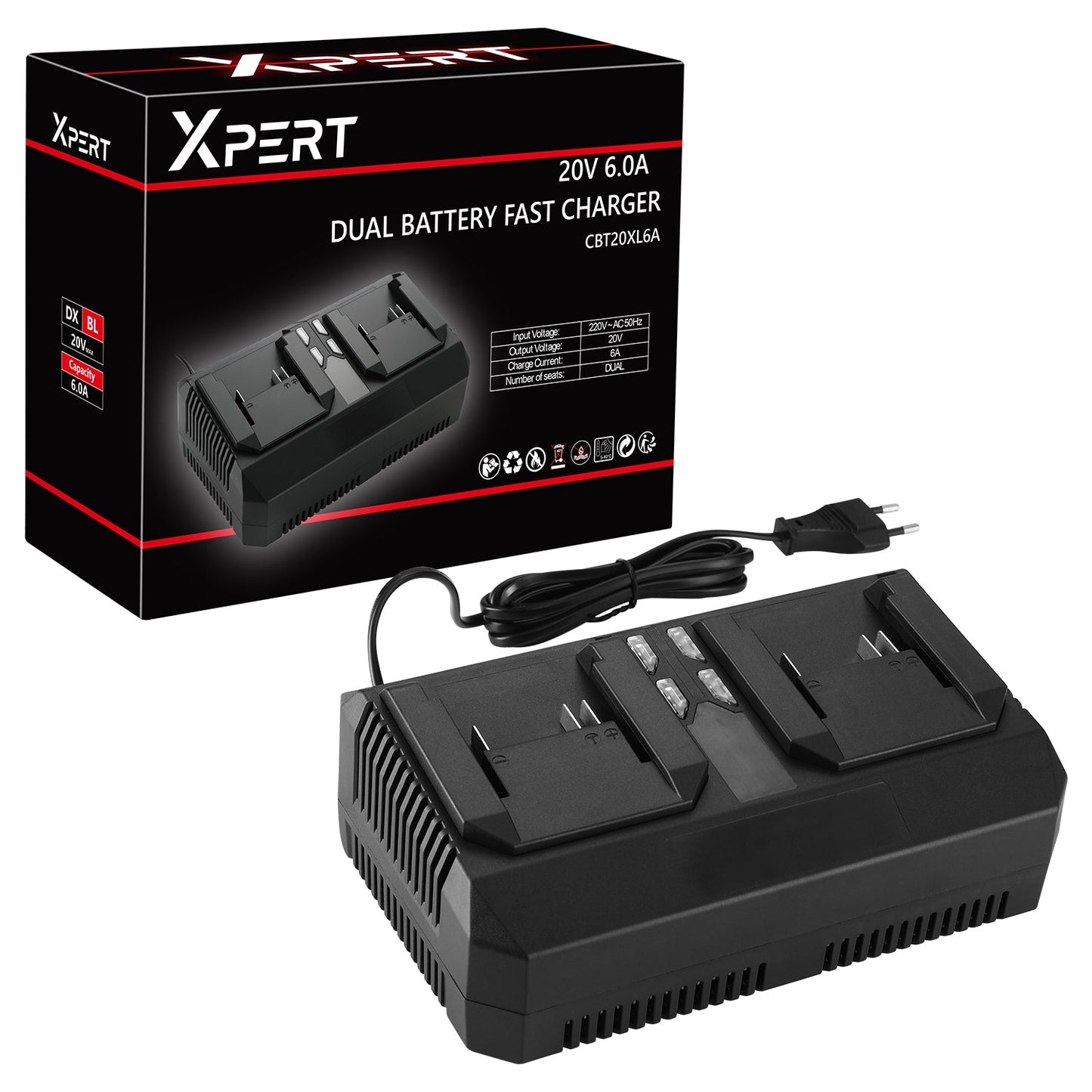 20V Single Battery Charger 3A