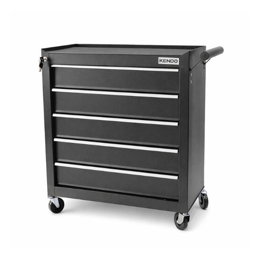 Kendo 145 Piece Toolbox - 5 Drawer Trolley