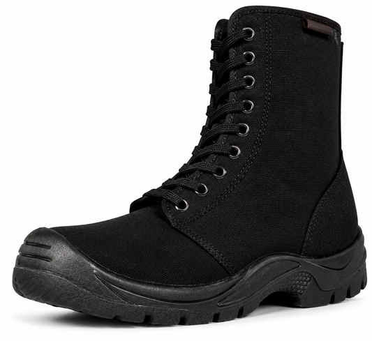 Clobber Security Combat Canvas Boots