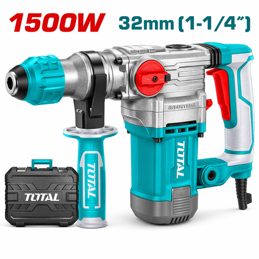 TOTAL 220V Rotary Hammer 1500W