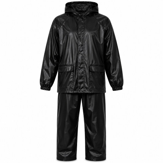 Pioneer PU Rain Suit Black