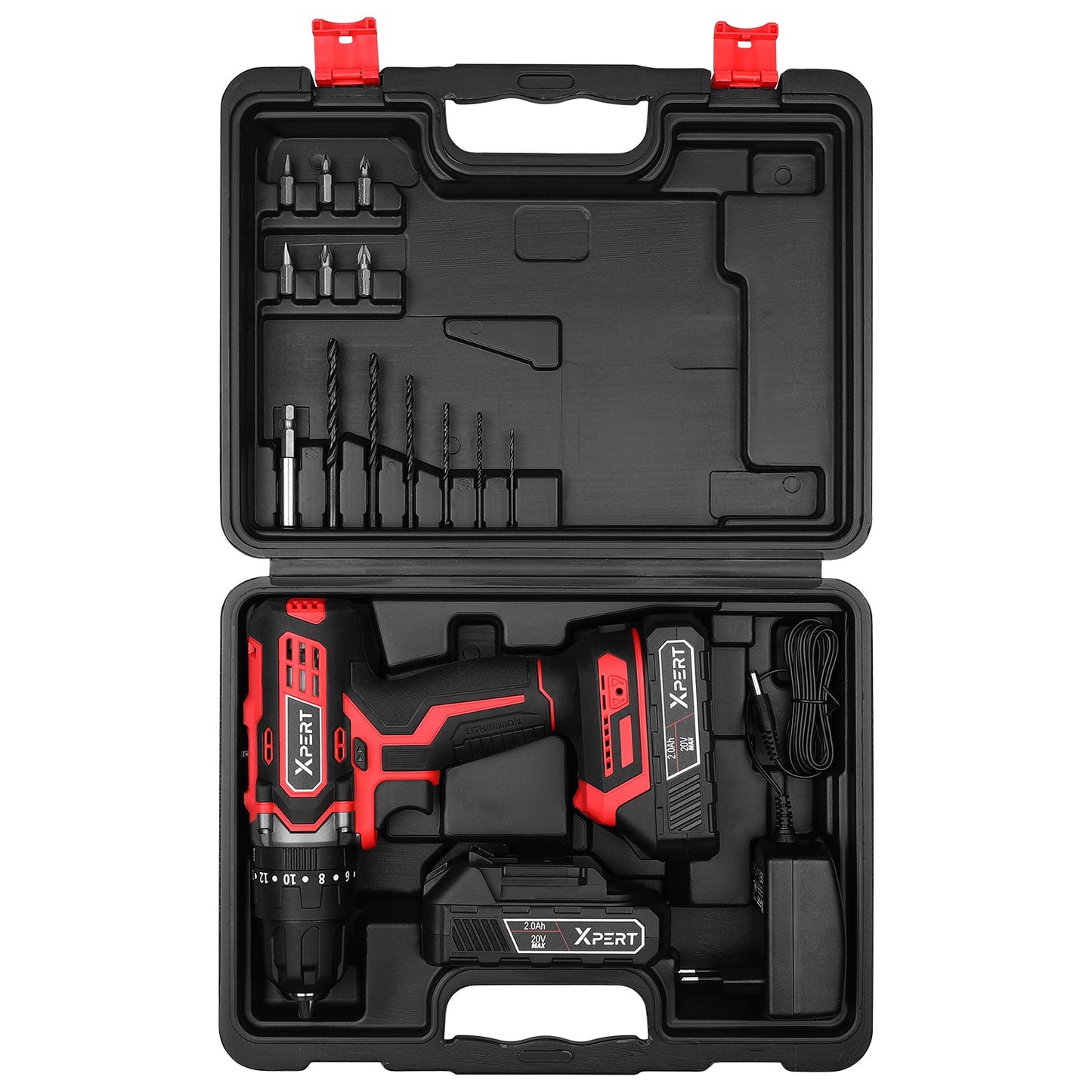 20V Cordless Drill Kit - 55Nm
