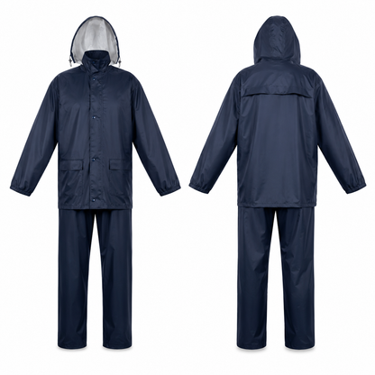 Pioneer Pioneer Storm Guard PU Rain Suit Navy