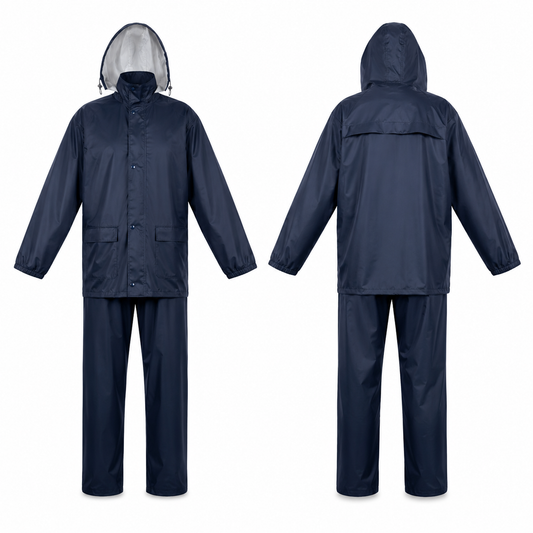 Pioneer Pioneer Storm Guard PU Rain Suit Navy