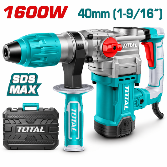 TOTAL 220V Rotary Hammer 1600W