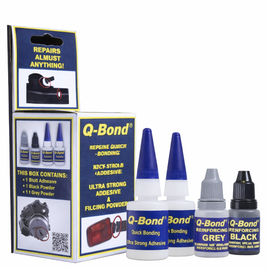 Q-Bond Super Glue Kit (4-Piece)