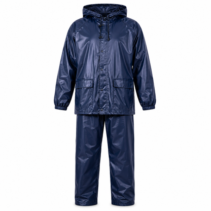 Pioneer PU Rain Suit Navy