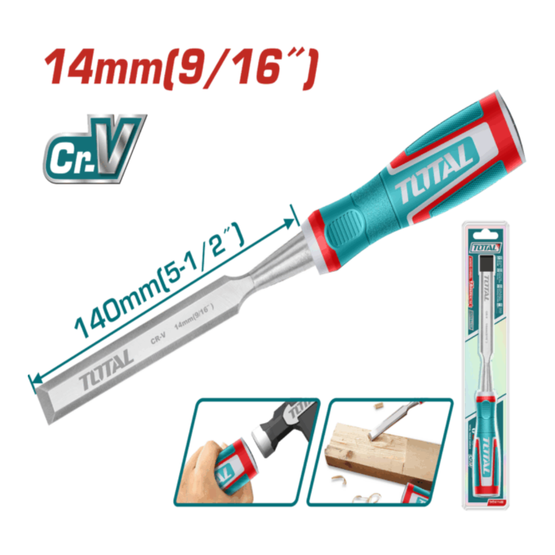 TOTAL Wood Chisel 14 x 140mm