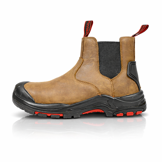 Pinnacle Sobrie Premium Safety Boot - Brown