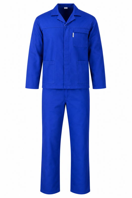 100% Cotton Conti Suit Royal Blue