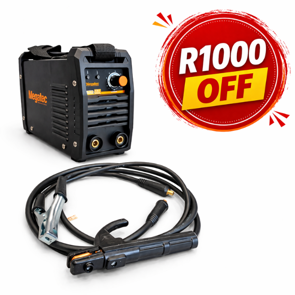 MegaTec 200 Black Series Stick Welder – 160A - FREE WELDING RODS