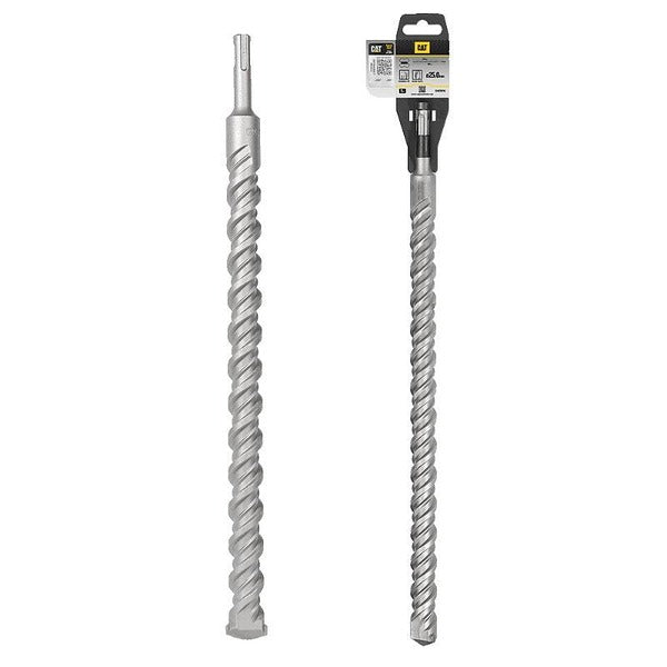 CAT SDS Hard Rock Drill 25 x 450mmPack1
