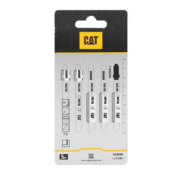 CAT T Shank for Metal 75x1.0x18tpi HSS T118B 2.56mm Coarse Pack Qty 5