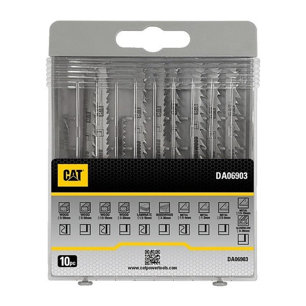 CAT ROBUSTLINE JIGSAW BLADE SET10 PIECES