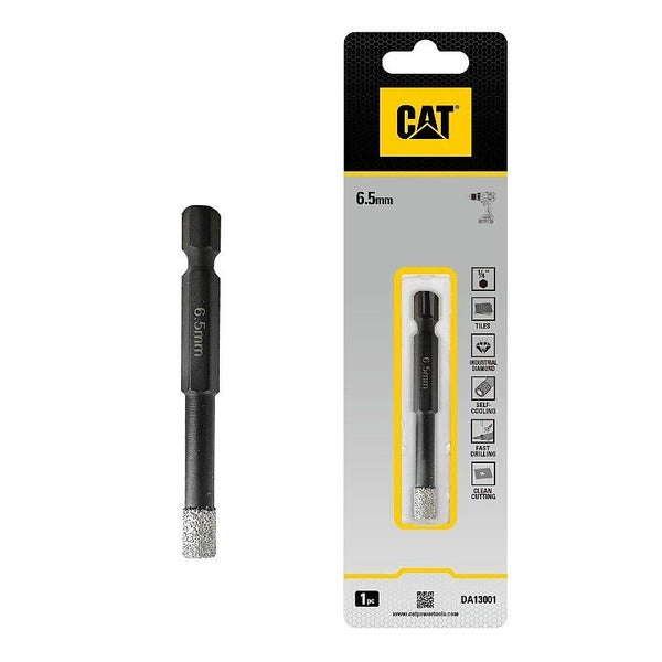CAT Vacuum Brazed Hole Saw 6.5mm Pack1