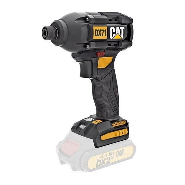 CAT 1/4 Impact Driver BL 215Nm 18V TOOL ONLY