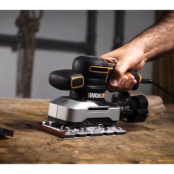 WORX Finishing Sander 220V 270W Incl. 9Pc San – image 4